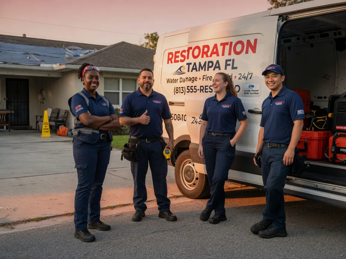 Water Damage Restoration company in Inman, KS